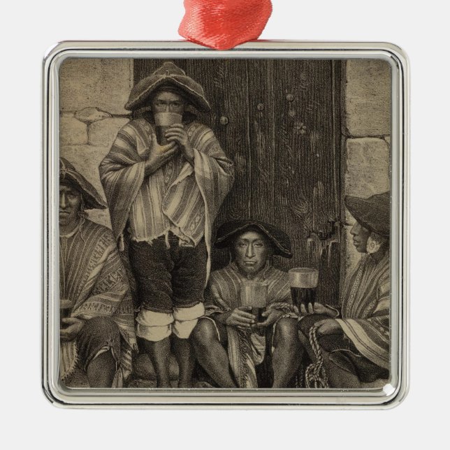 Peru 34 julgransprydnad metall (Framsidan)