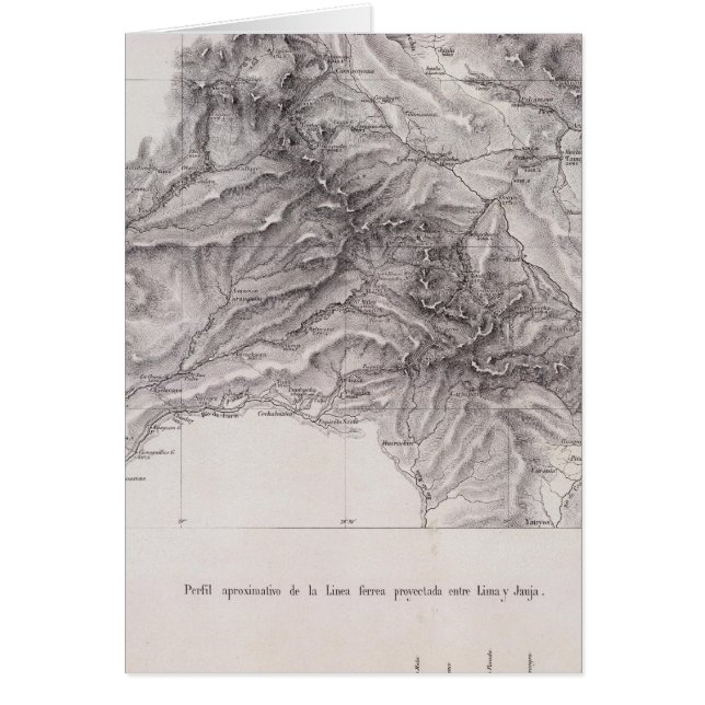 Peru 36 hälsningskort (Framsidan)