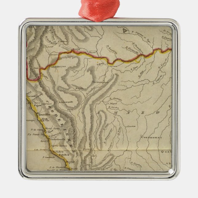 Peru 36 julgransprydnad metall (Framsidan)