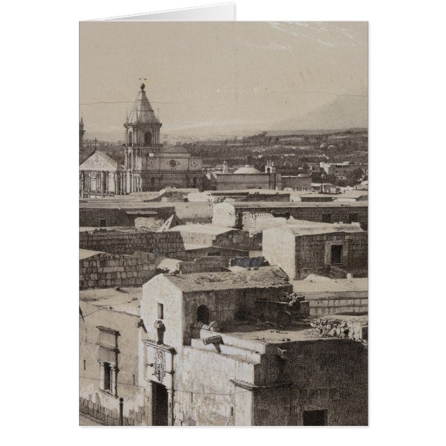 Peru 3 hälsningskort (Framsidan)