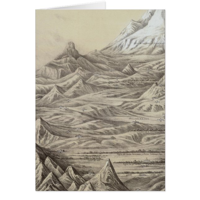 Peru 3 hälsningskort (Framsidan)