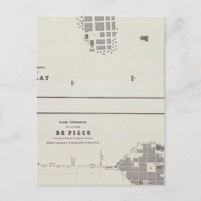 Peru 5 vykort (Framsida)