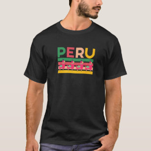 Peru Alpacas South America Vacation T Shirt