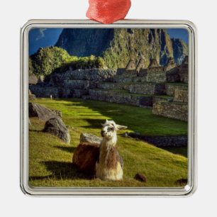 Peru, Anderna, Anderna bergskedja, Machu Picchu Julgransprydnad Metall