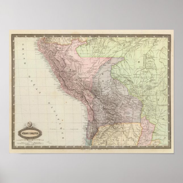 Peru, Bolivia 2 Poster (Framsidan)