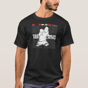 Peru Bord Tennis Support Peruvian Ping Pong Tea T Shirt
