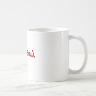 Peru brännmärker/marcaen Peru Kaffemugg