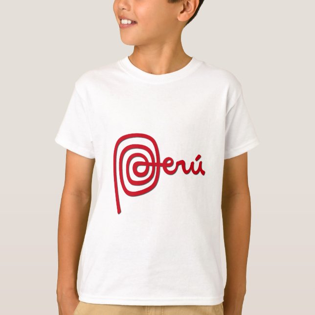 Peru brännmärker/marcaen Peru T-shirt (Framsida)