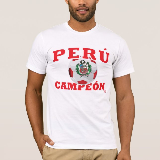 Peru Campeon 2011 - etikett InKa1821 Tröja (Framsida)