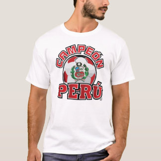 Peru Campeon - etikett InKa1821 Tee Shirt