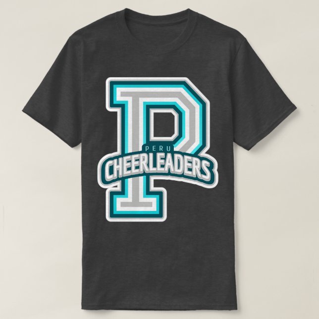 Peru CheerLedare T Shirt (Design framsida)