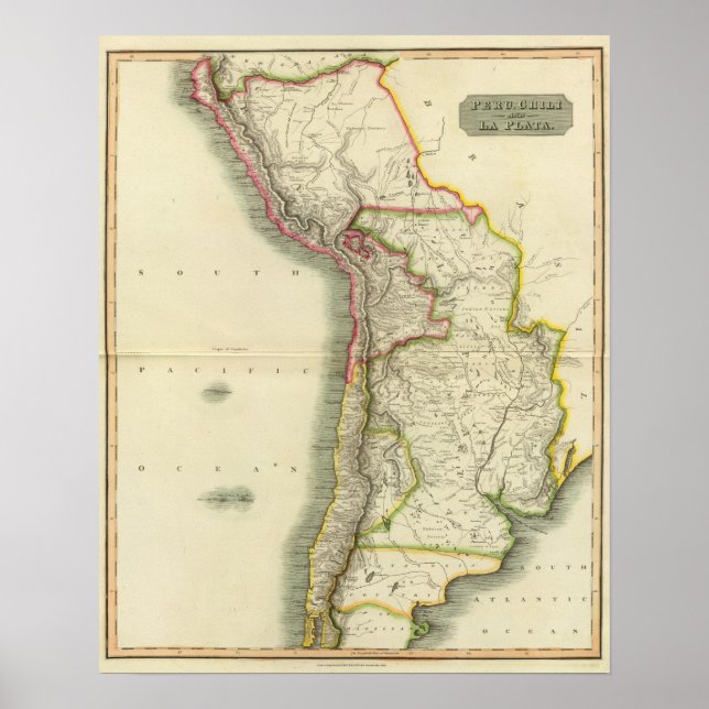 Peru, Chili, La Plata 2 Poster (Framsidan)