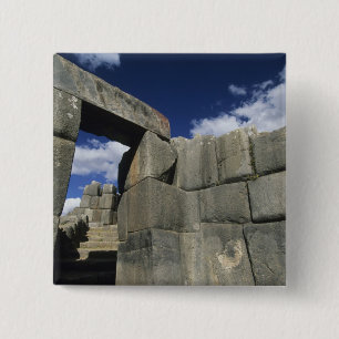 Peru, Cuzco, Sacsayhuamans fästning, bra exempel Knapp