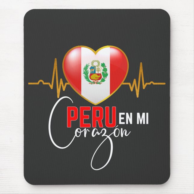 Peru en mi Corazon Peruvian-Pridet  Musmatta (Framsidan)