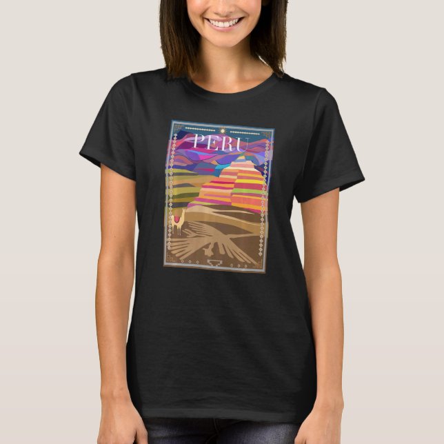 Peru Ett färgat mysterium T Shirt (Framsida)