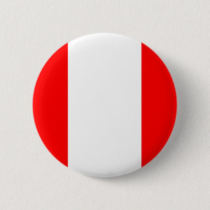 Peru flagga knapp