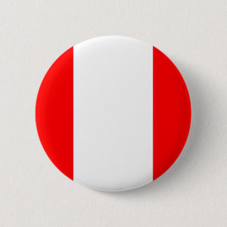 Peru flagga knapp