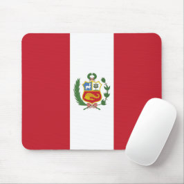 Peru flagga musmatta