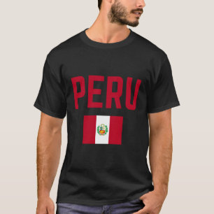 Peru Flagga Peru T Shirt