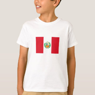 Peru Flagga T Shirt
