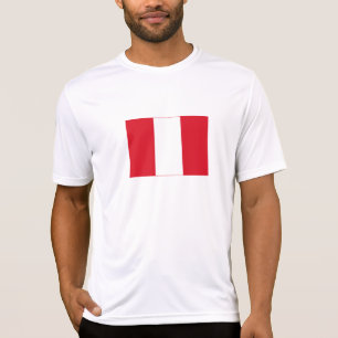 Peru Flagga T Shirt