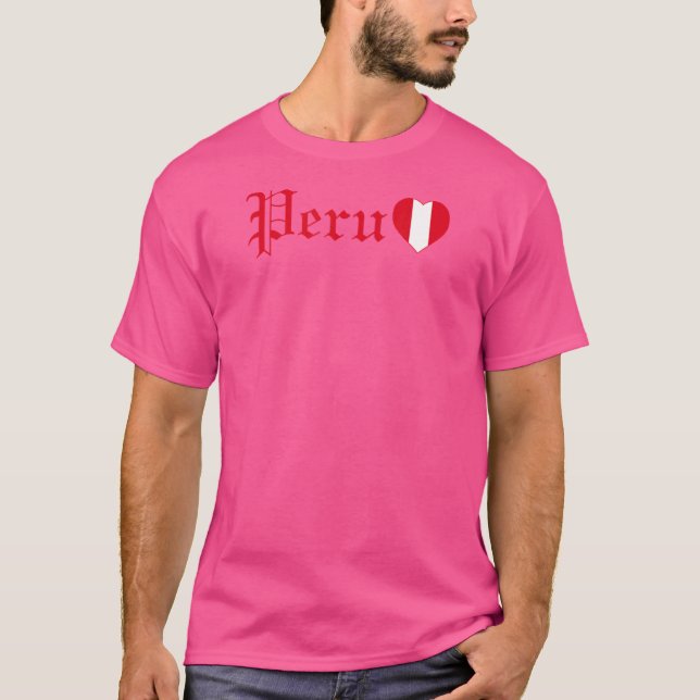 Peru Independence day República del Perú 1 T Shirt (Framsida)