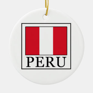 Peru Julgransprydnad Keramik
