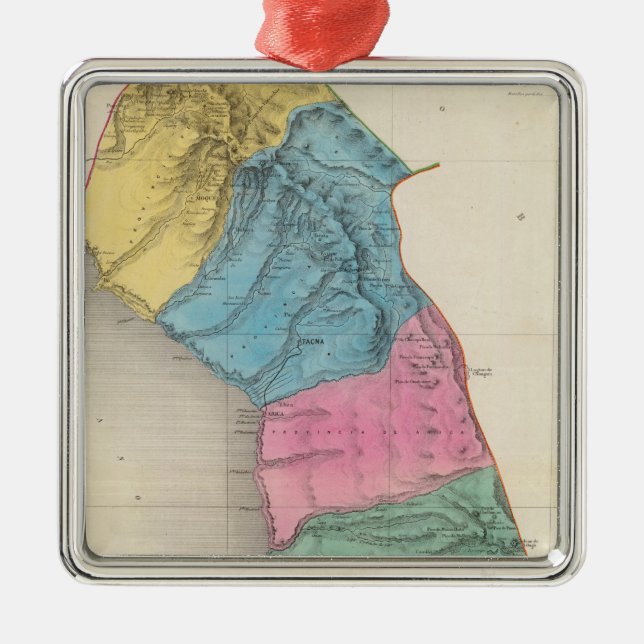 Peru Julgransprydnad Metall (Framsidan)