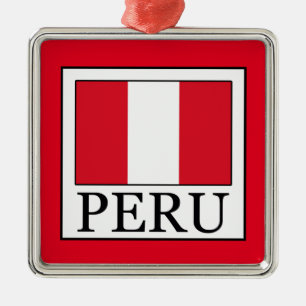 Peru Julgransprydnad Metall