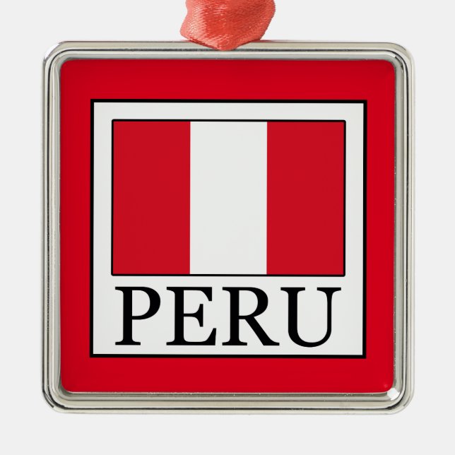 Peru Julgransprydnad Metall (Framsidan)