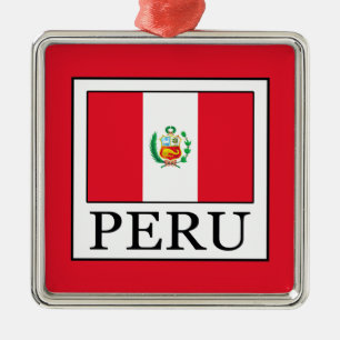 Peru Julgransprydnad Metall