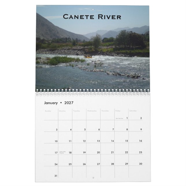 Peru kalender 2015 (Jan 2027)
