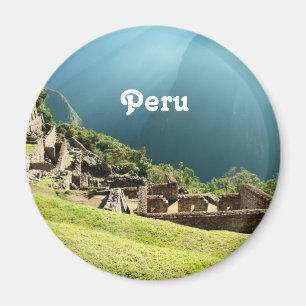 Peru landskap magnet