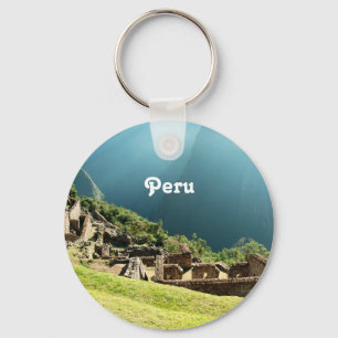 Peru landskap nyckelring