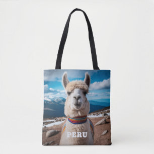 Peru Llama Tygkasse