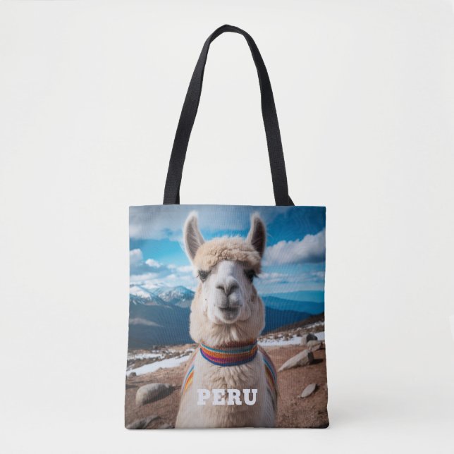 Peru Llama Tygkasse (Framsida)