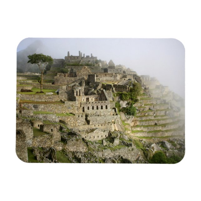 Peru, Machu Picchu. Den antika citadellen Machu Magnet (Horisontell)