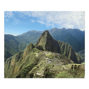 Peru, Machu Picchu, den antika förlorade staden 2 Fototryck