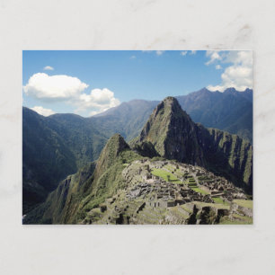 Peru, Machu Picchu, den antika förlorade staden 2 Vykort