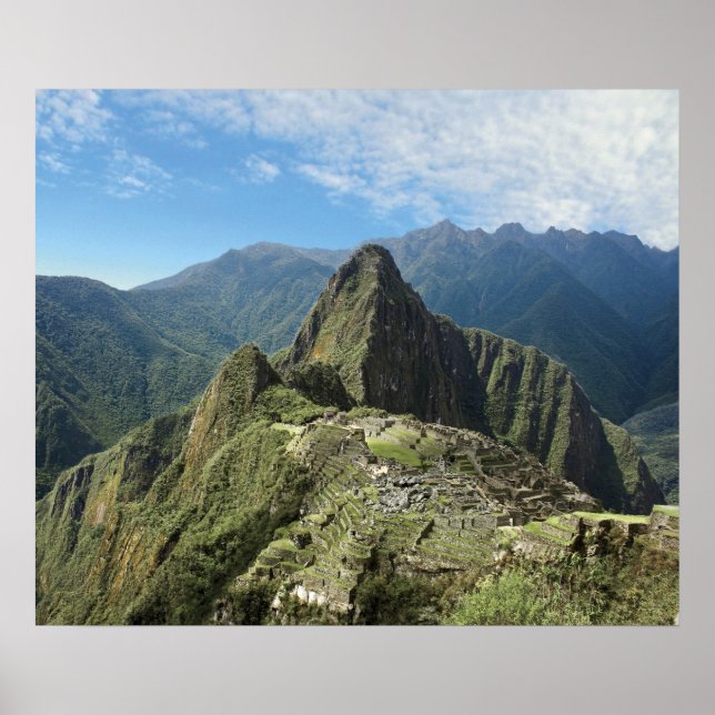 Peru, Machu Picchu, den gamla borttappad staden 3 Poster (Framsidan)