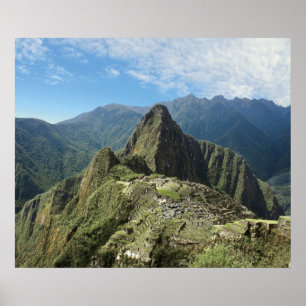 Peru, Machu Picchu, den gamla borttappaden 3 Poster