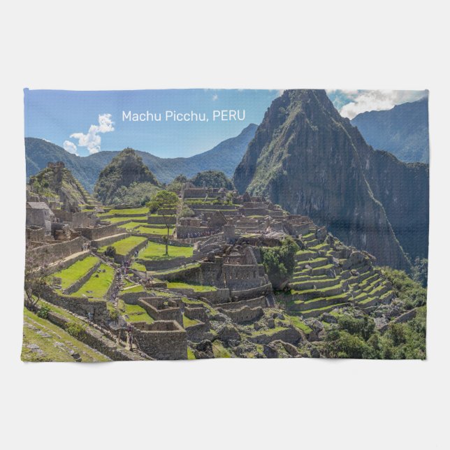 Peru Machu Picchu Kökshandduk (Horisontell)