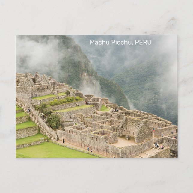 Peru Machu Picchu Vykort (Framsida)