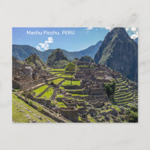 Peru Machu Picchu Vykort