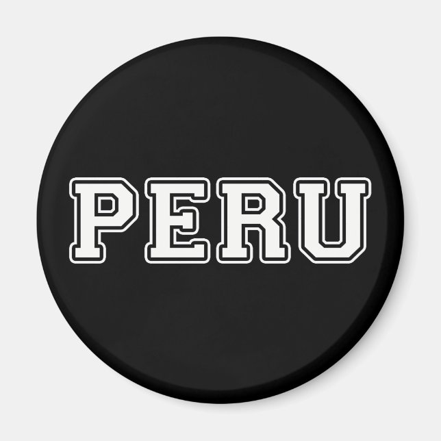 Peru Magnet (Framsidan)