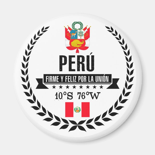 Peru Magnet (Framsidan)