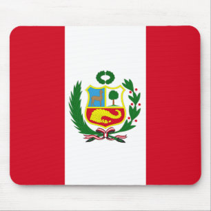 Peru medborgareflagga musmatta