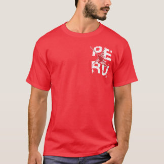 Peru Nazca - kartaetikett avdelningar/InKa1821 Tee Shirt