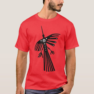 Peru Nazca linjer t Hummingbird condor silhouette Shirt
