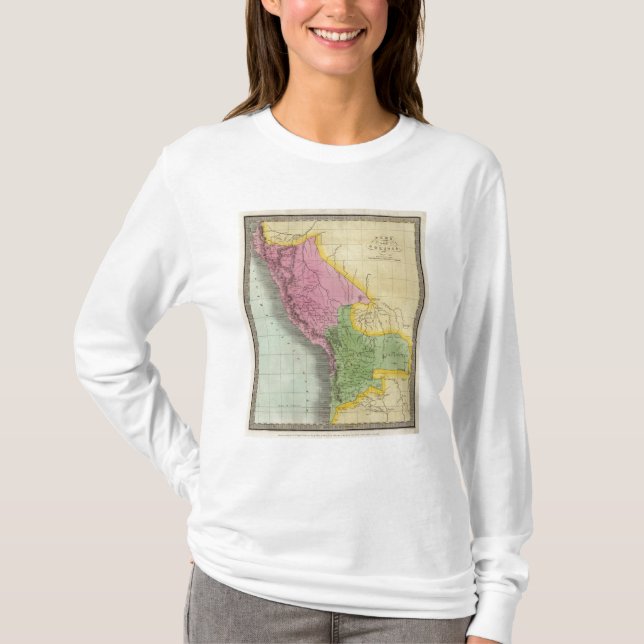 Peru och Bolivia 2 T Shirt (Framsida)